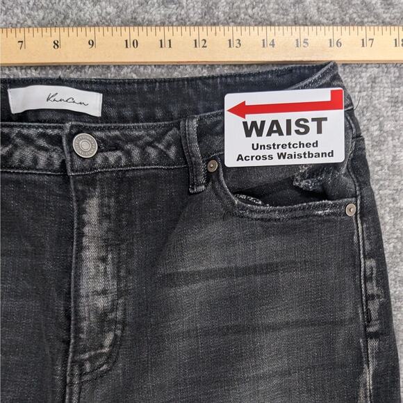 KanCan Skinny Leg Jeans Women‎ Size 13/30 Distressed Black Style# KC7133BK - Picture 12 of 14